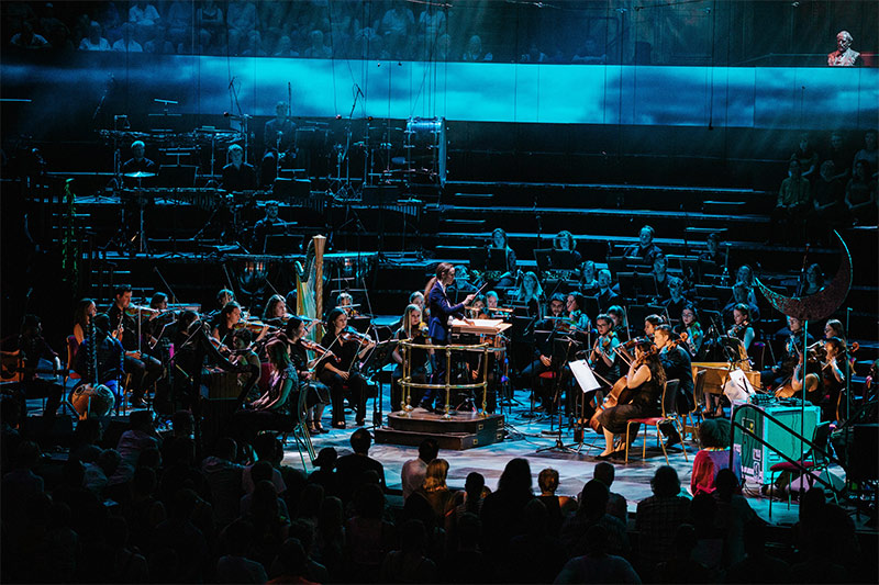 Sinfonia Smith Square performing in the CBeebies Prom © Amy Obr